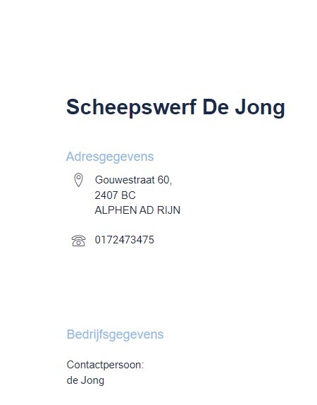 scheepswerf-de-jong